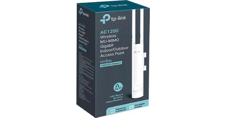 omada EAP225 Gigabit Indoor/Outdoor Access Point (Wi-Fi 5)
