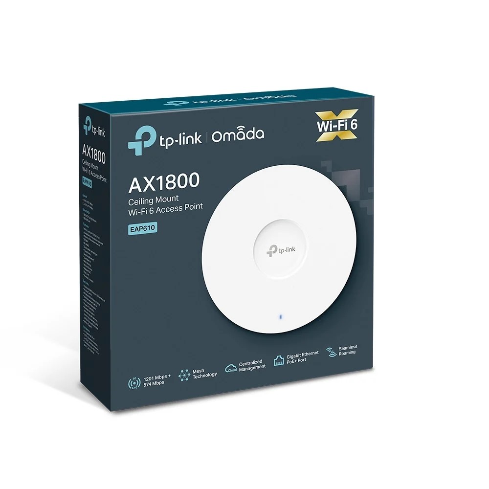 omada EAP610 Ceiling Mount Access Point( Wi-Fi 6)