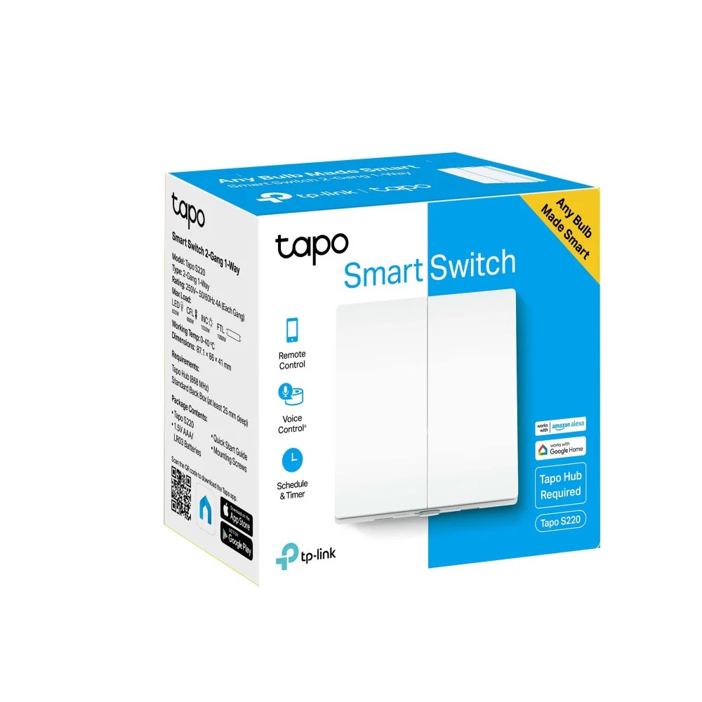tapo 2 Gang Switch - S220